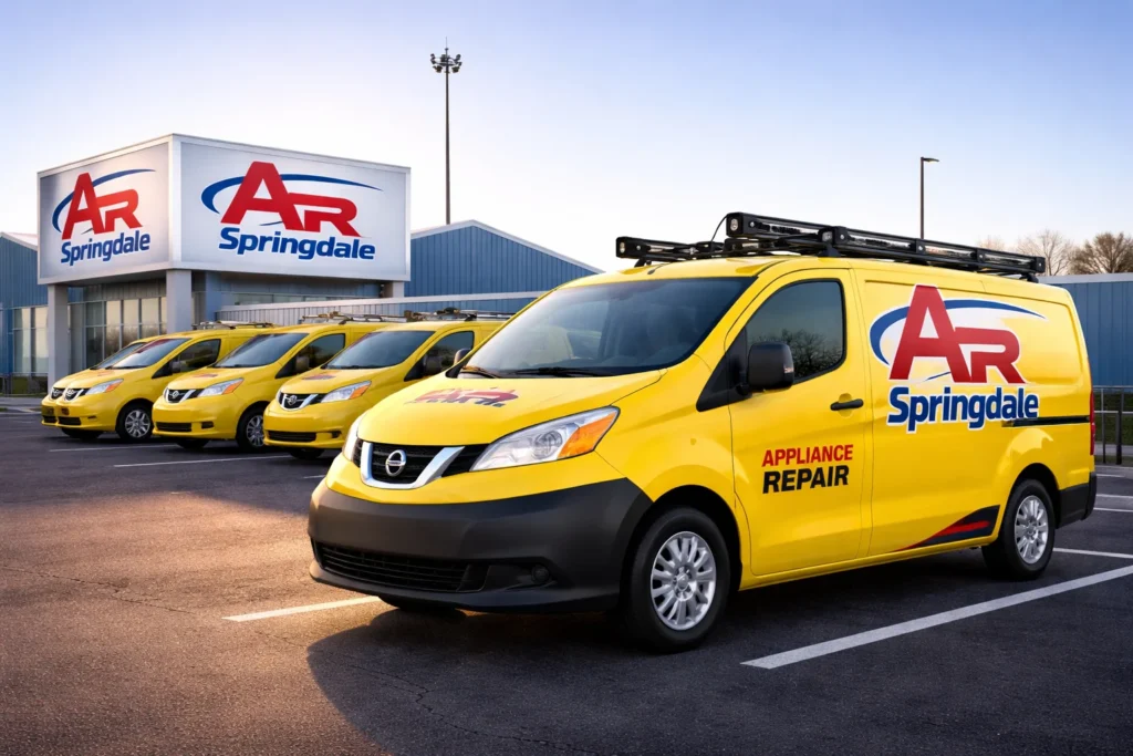 Appliance Repair Springdale AR Service Vans